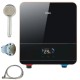 QUICK ELECTR.WATER HEATER FOR BATH  OHF-2570B (5.5KW / ΜΟΝΟΦΑΣΙΚΟΣ) BLACK